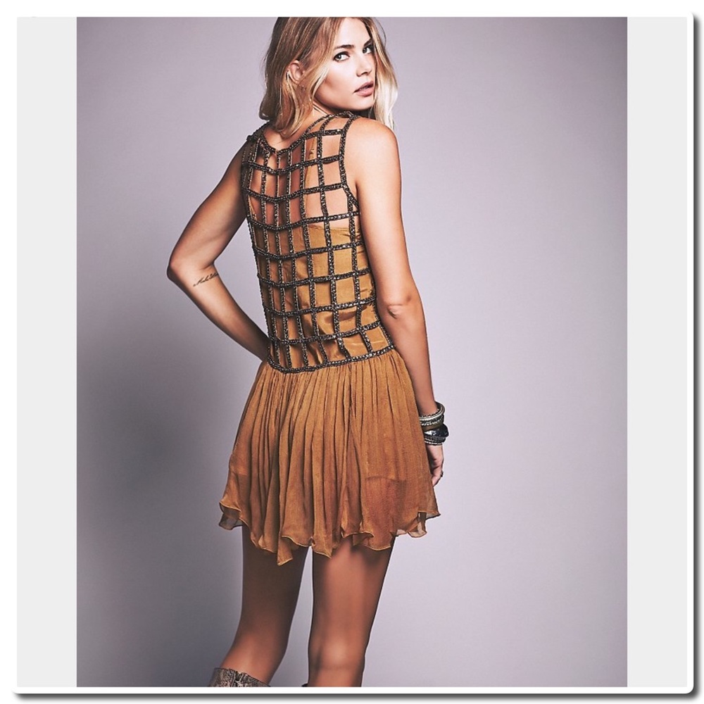 FREE PEOPLE Sequin Shell Dress - Picture 4 of 6