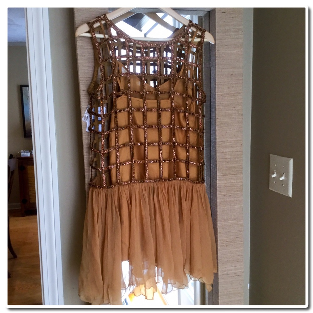 FREE PEOPLE Sequin Shell Dress - Picture 5 of 6