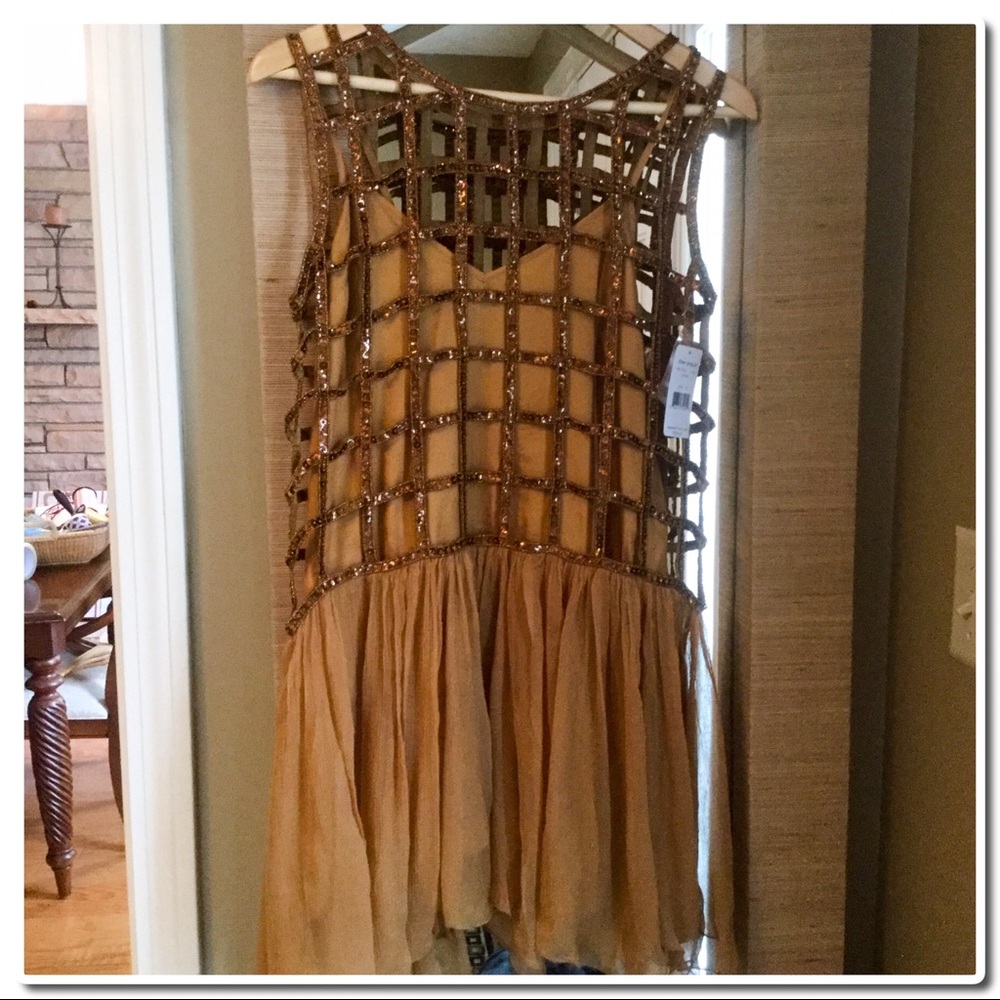FREE PEOPLE Sequin Shell Dress - Picture 6 of 6