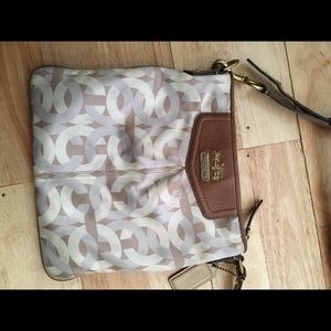 Coach cross body purse