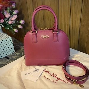 Salvatore ferragamo top handle bag