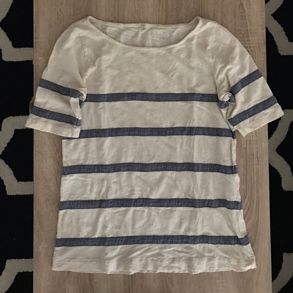 J.Crew Nautical striped t shirt