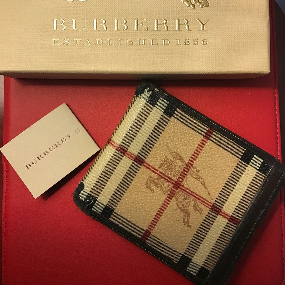 Authentic Burberry Wallet