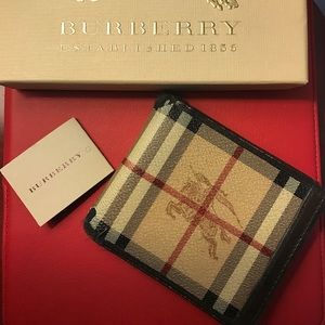 Authentic Burberry Wallet
