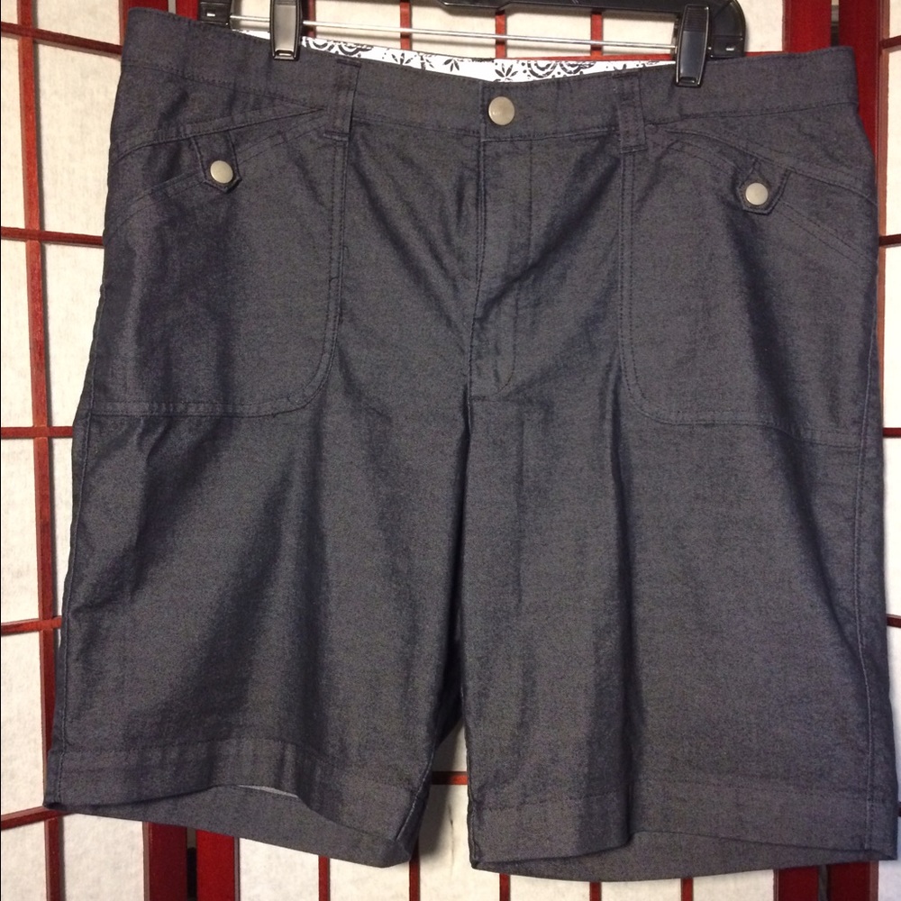 Lee Dark Blue Plus Sz Shorts
