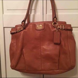 Coach Tan Leather Handbag