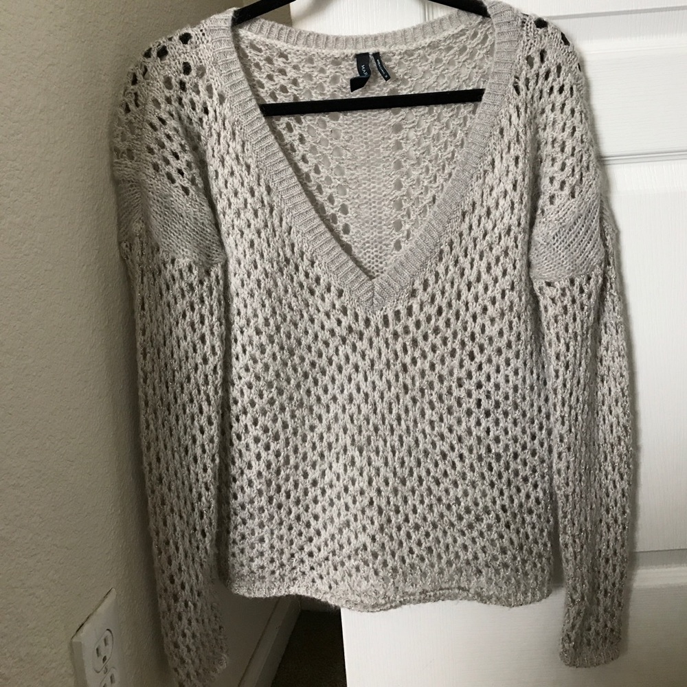 V-neck sweater