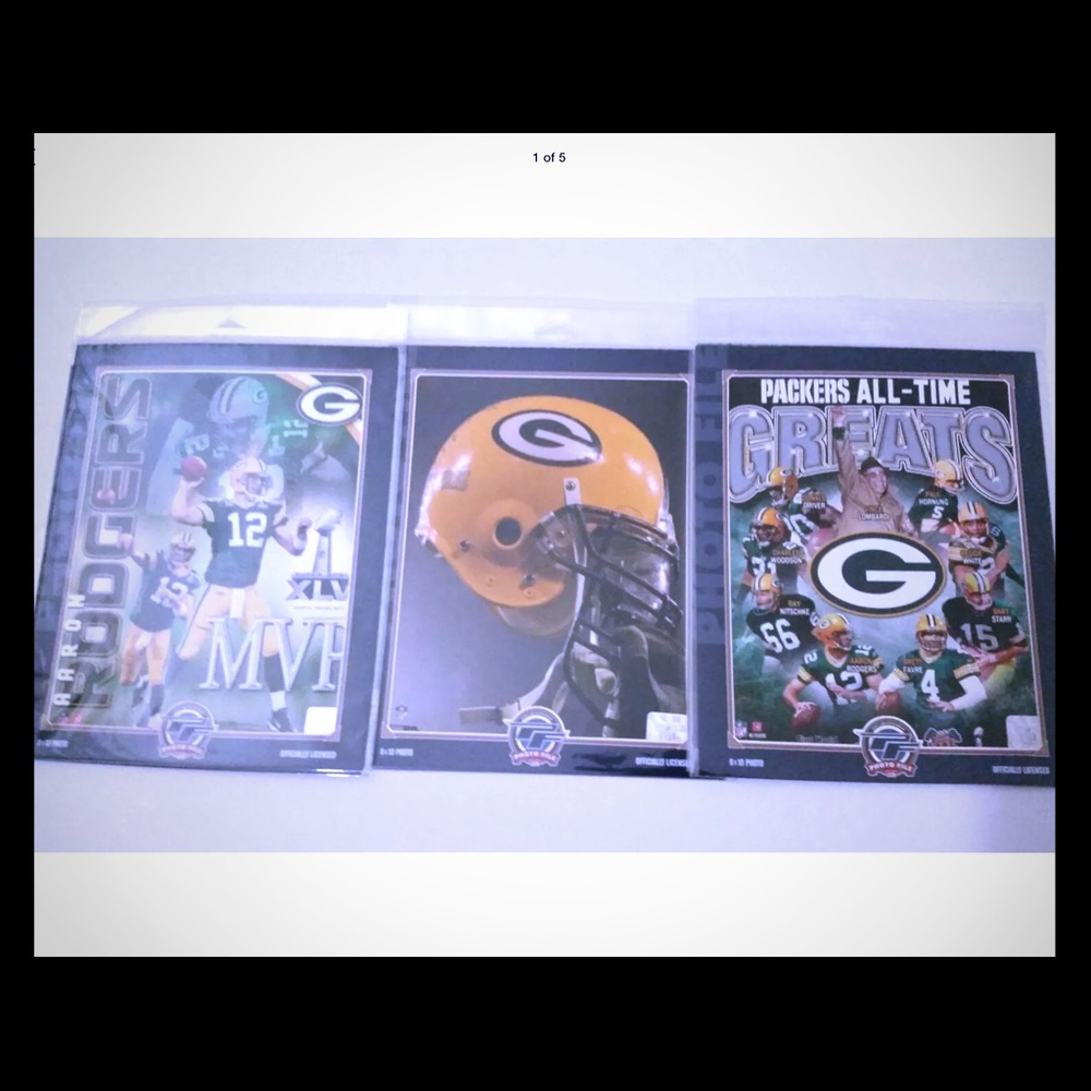 GREEN BAY PACKERS 8x10 Officially Licensed Photos