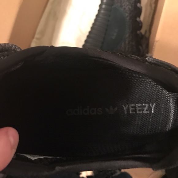 Yeezy 350 boost pirate black