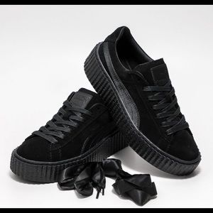 Rihanna Fenty Puma All Black Creepers