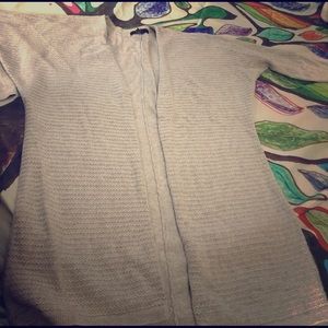 Tahari open front cardigan