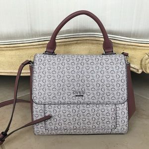 guess bag logo print