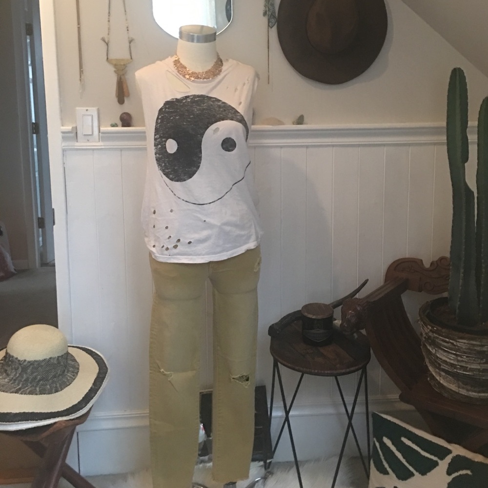 Stretchy Mustard Jegging