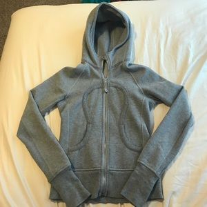 Women's lululemon zip up hoodie.