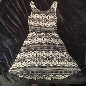 H&M tribal print dress