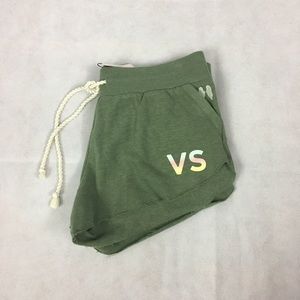 NEW ! VS deep green lounge shorts