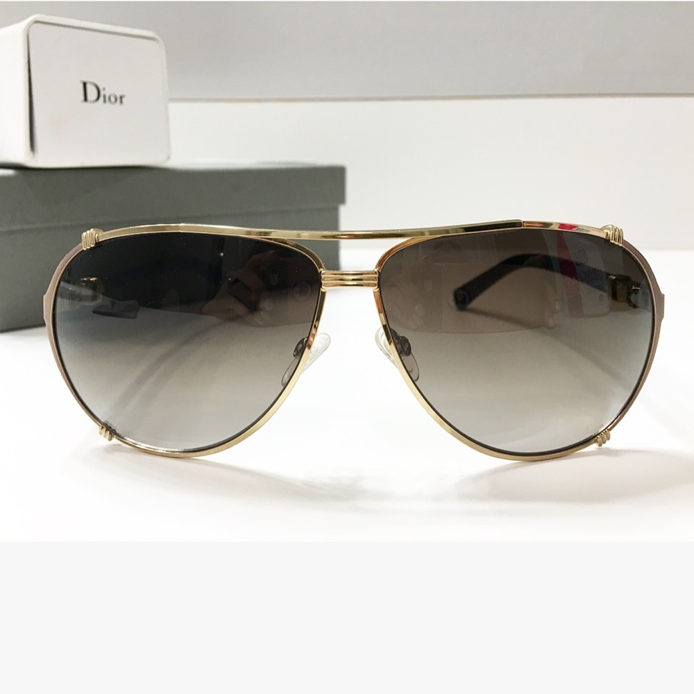 Dior 'Chicago 2' Aviator Sunglasses