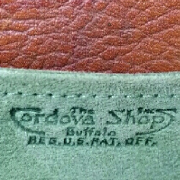 Hand Tooled Leather Cordova Shops Antique purse - Picture 4 of 4