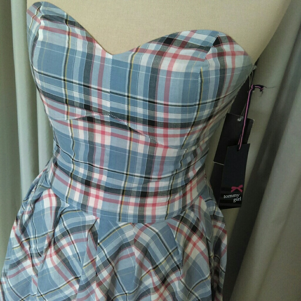 ****SOLD**** Tommy Girl Strapless Dress - Picture 2 of 3
