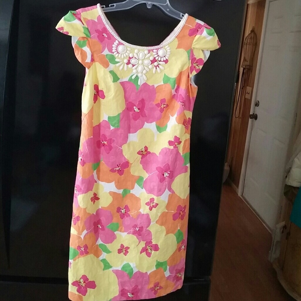 💐Lilly Pulitzer Beaded Dress