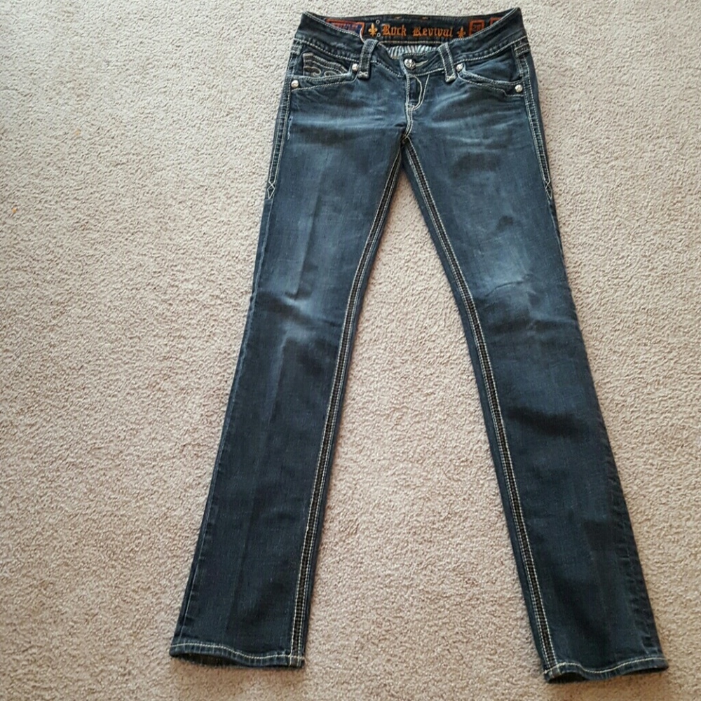 Rock revival skinny jeans