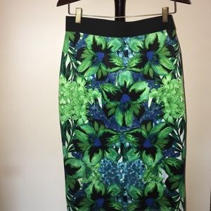Long pencil skirt