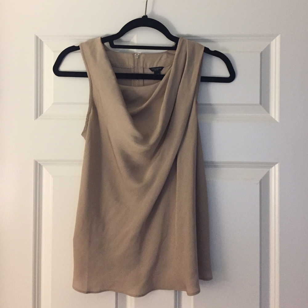 Ann Taylor Cowl Neck Tank