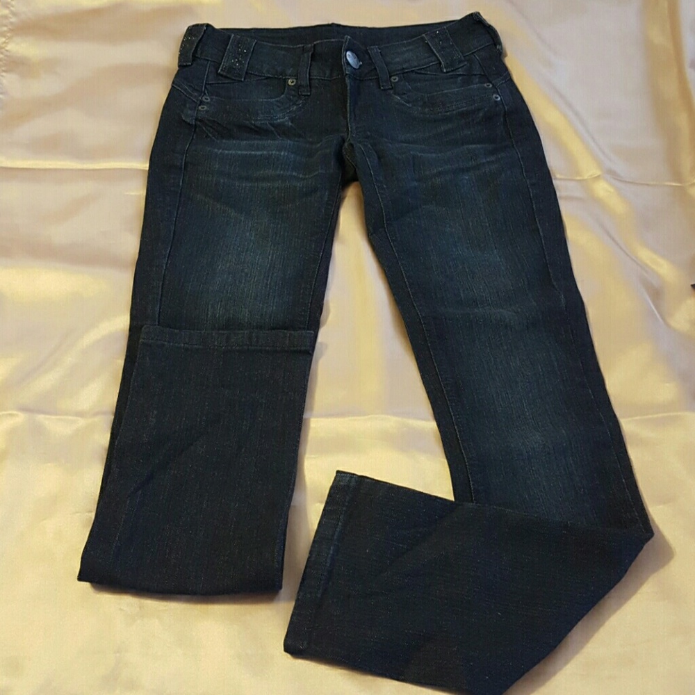 Hand book dark blue skinny jeans size pp/S
