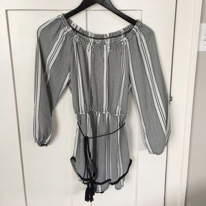 Ecote off the shoulder romper