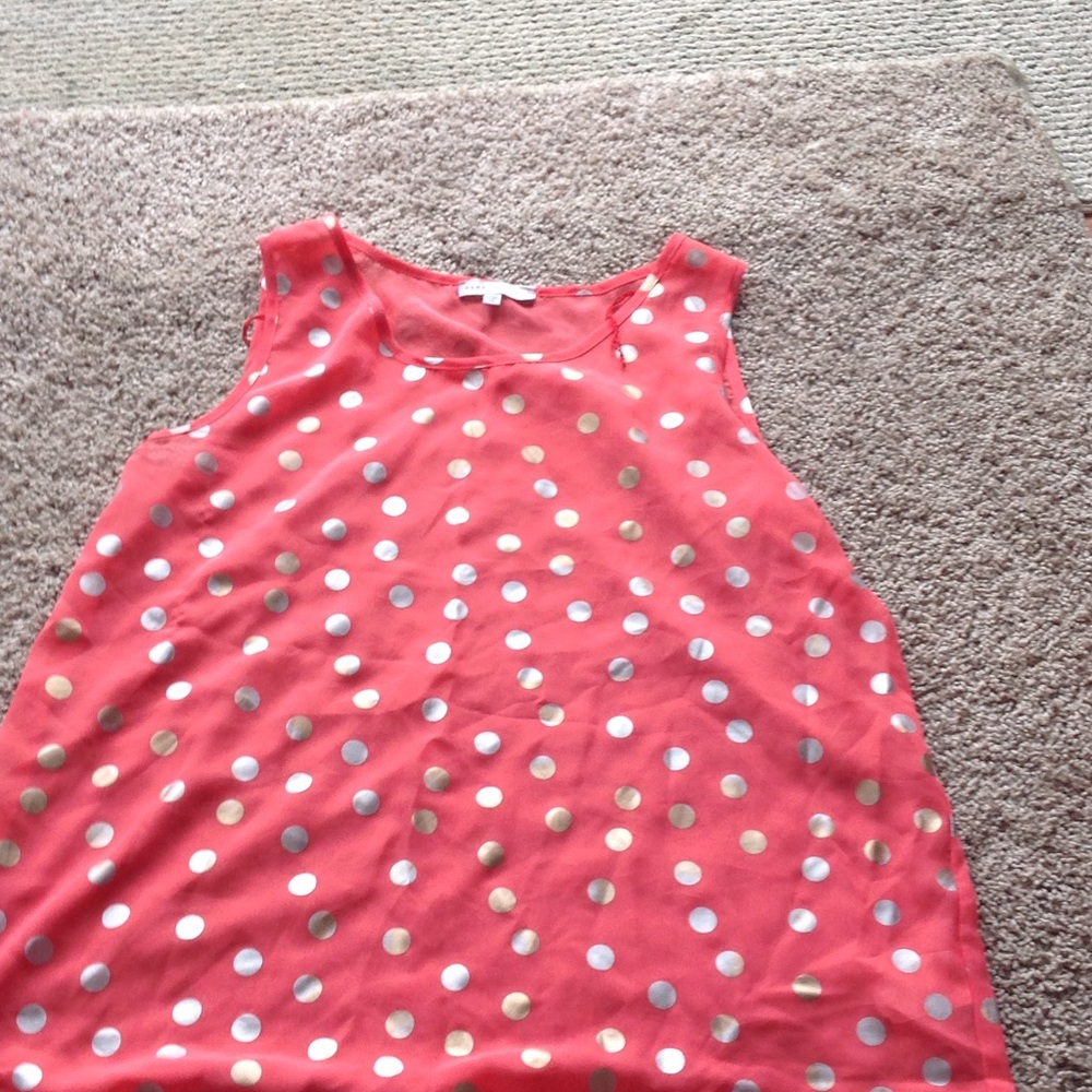 Annalee & hope pocka dot shirt