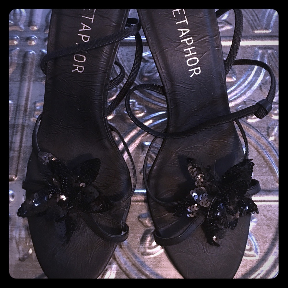 Dressy Metaphor Strappy Heels