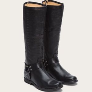 Frye Melissa Harness Inside Zip Boots