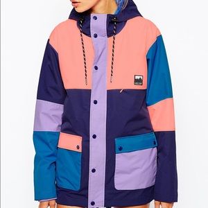 💞SOLD💞 NWT Lazy Oaf Pink Panel Mac Jacket