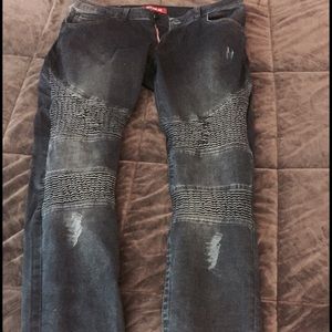 Brand New with Tags Designer Biker jeans