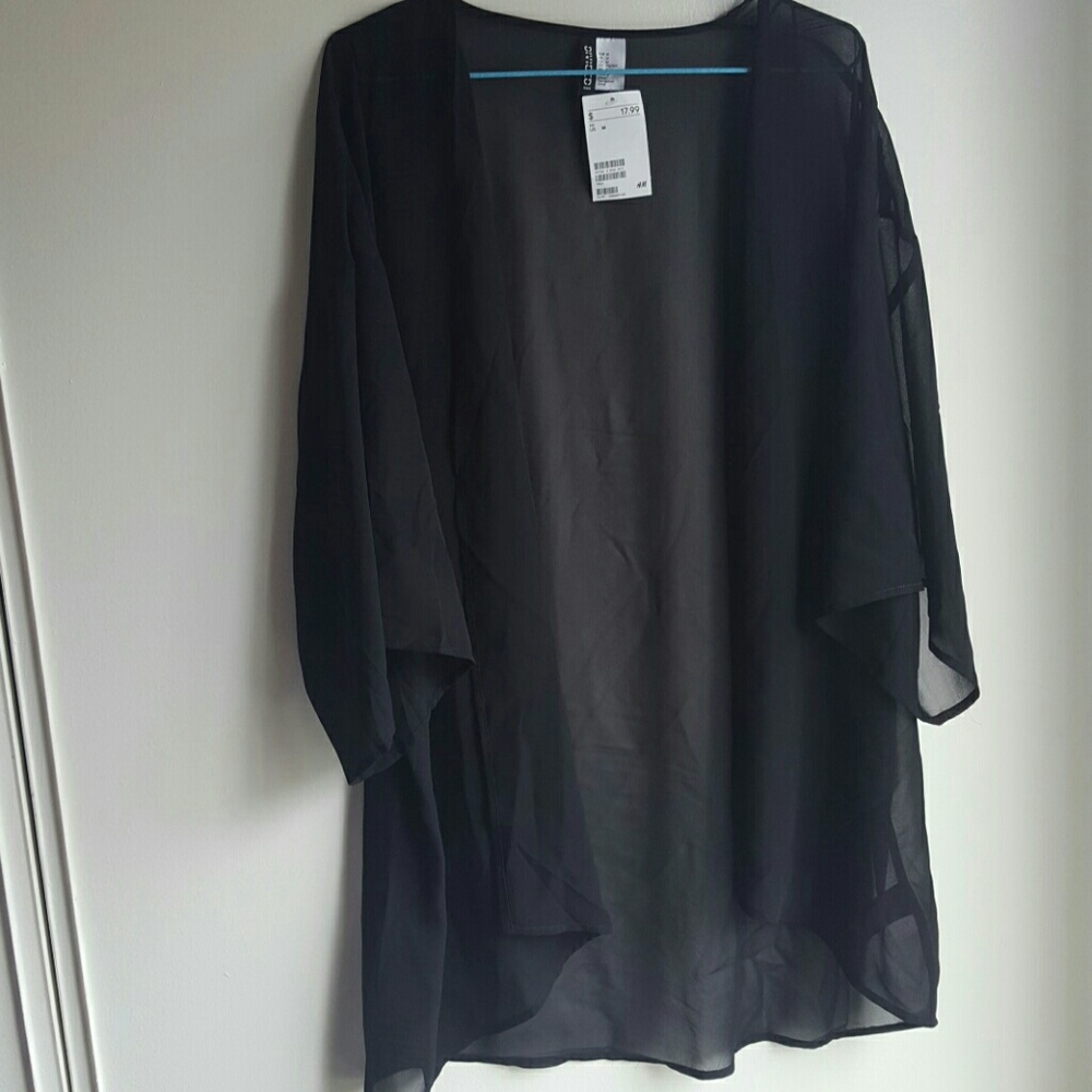 Black kimono