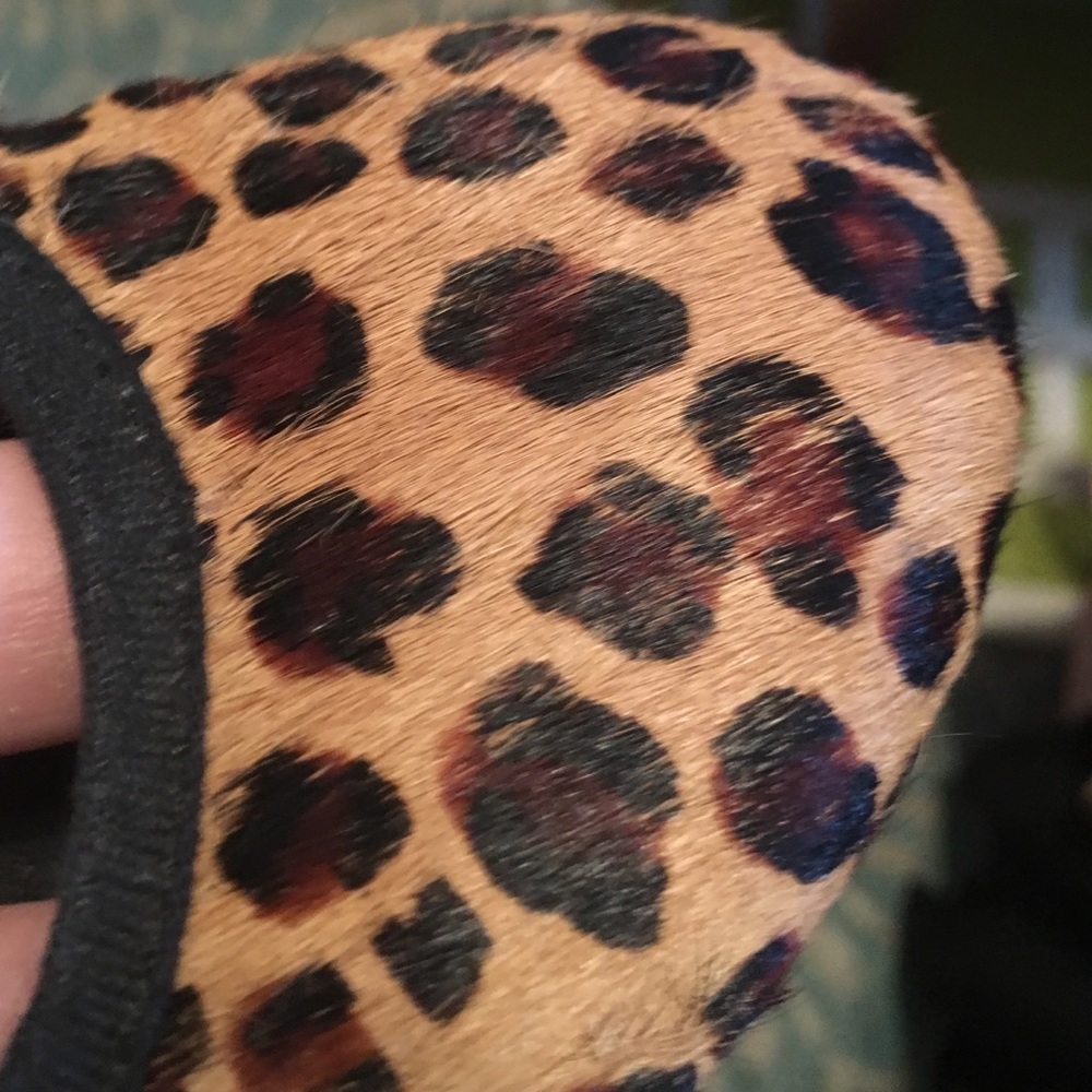 Leopard Printed GAP Flats