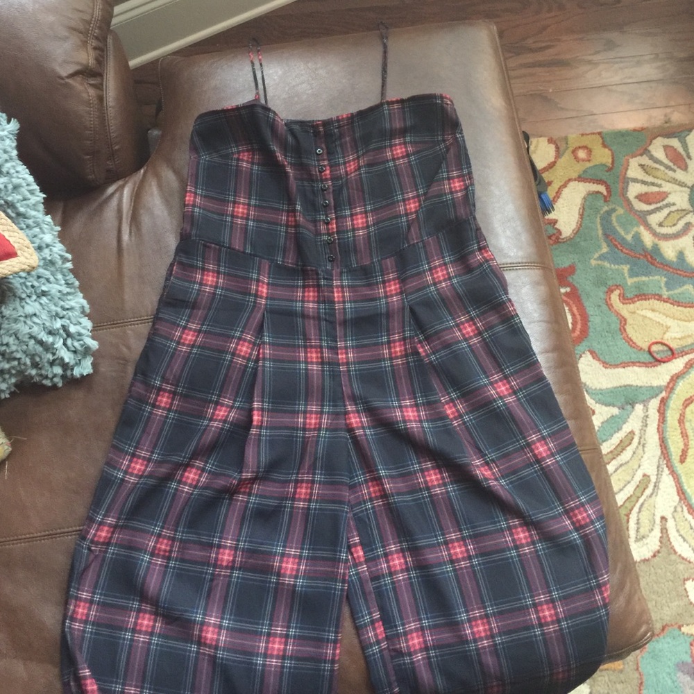 Plaid jumper