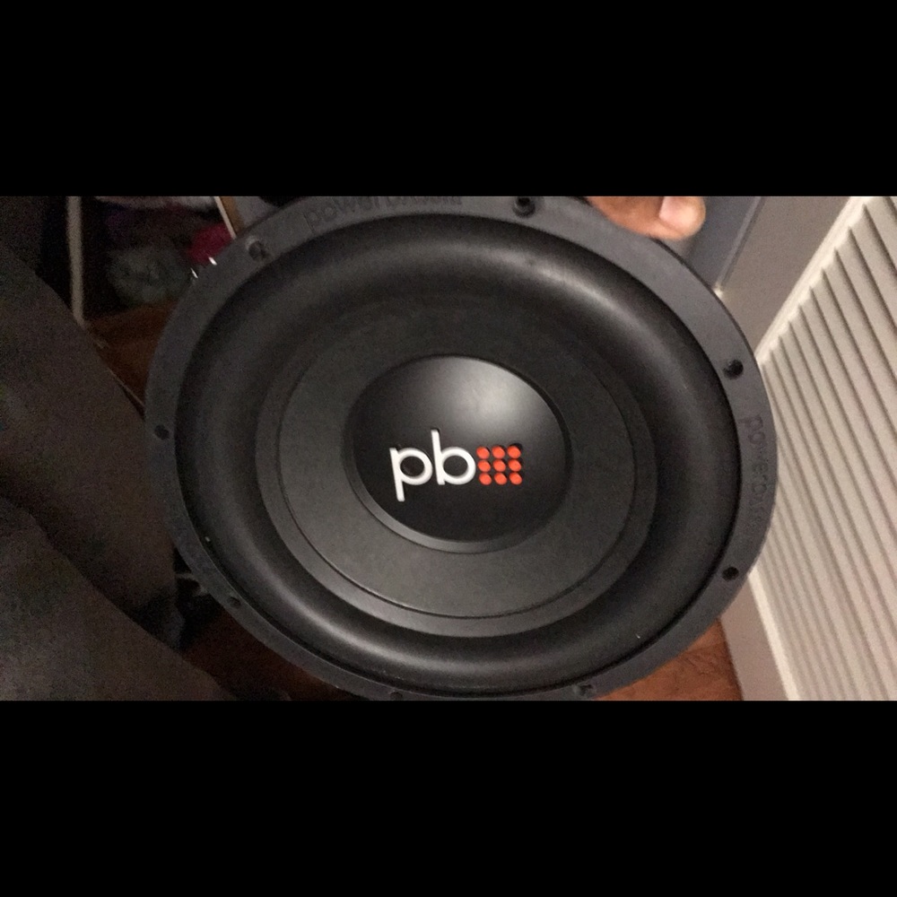 Brand New 12s speakers.