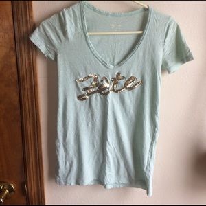 J Crew sequin top XS