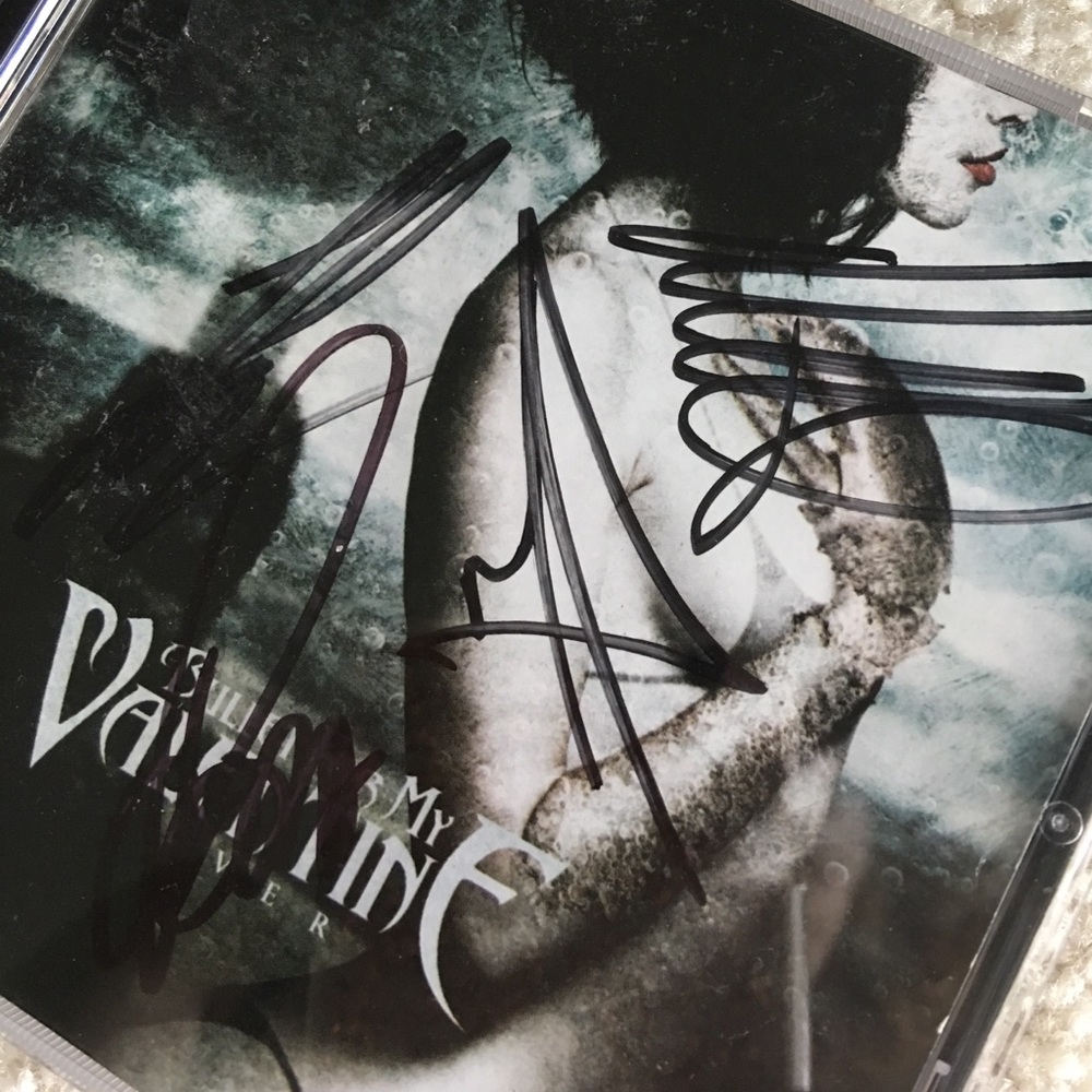 Signed Bullet For My Valentine Fever CD