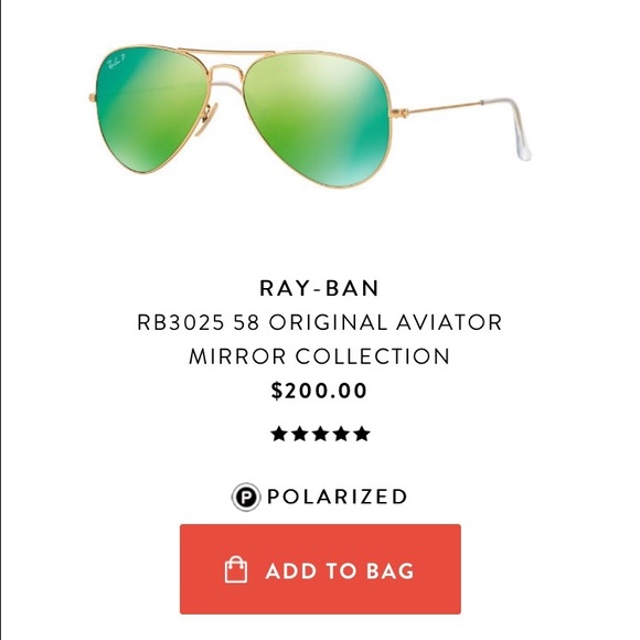 ray ban aviator main image 2