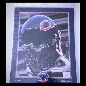 CHICAGO BEARS Helmet 8x10 Officially Licensed