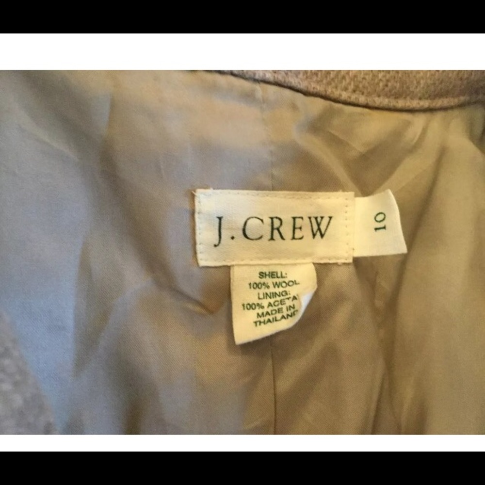 JCrew 100% Merino wool jacket
