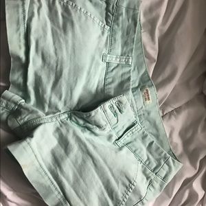 Green target shorts:)