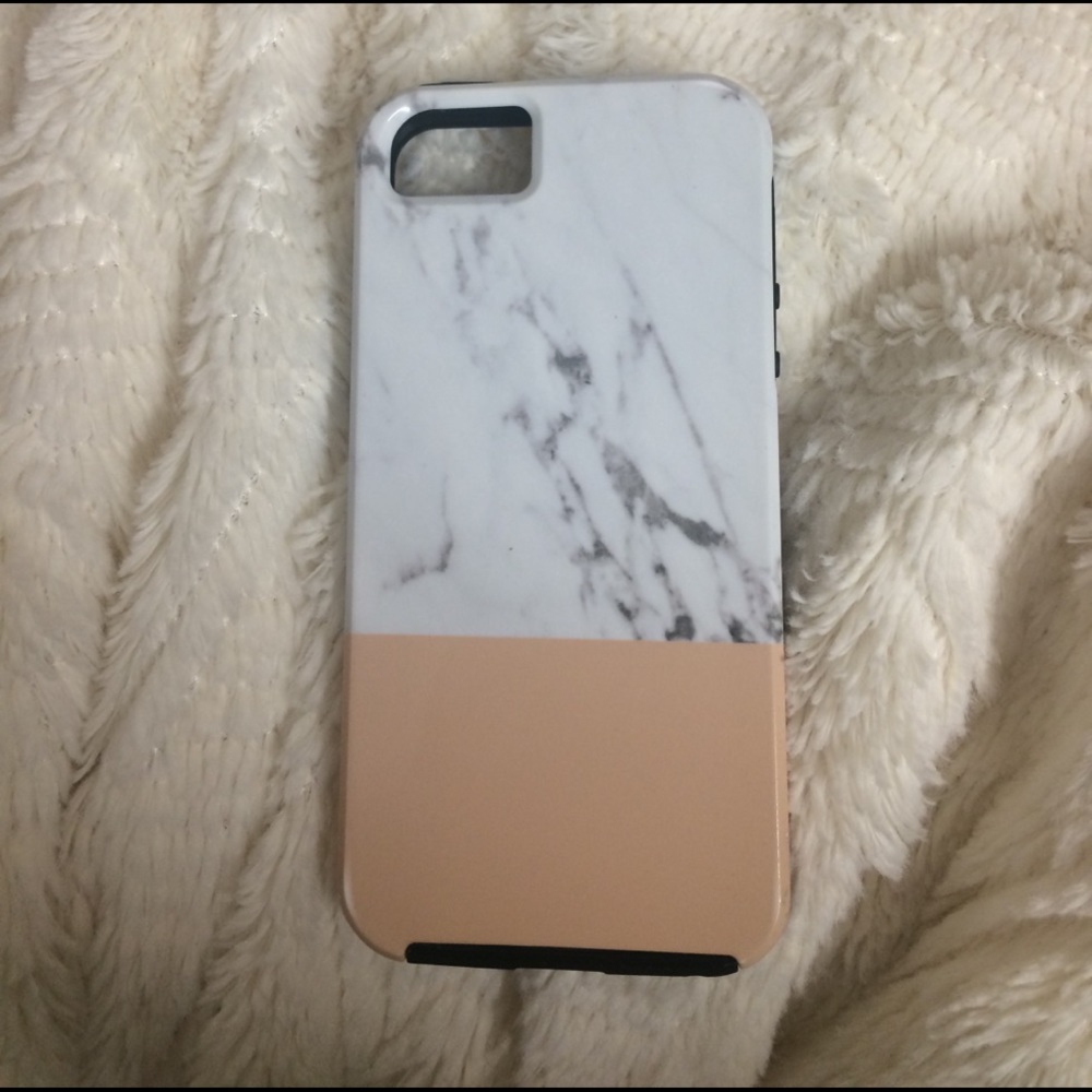 iPhone 5 Marble Phone Case with Bumper