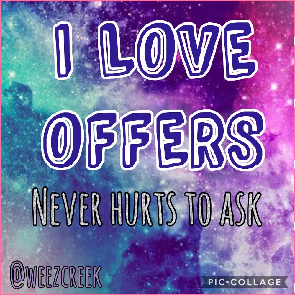 💜💕💙OFFERS💙💕💜