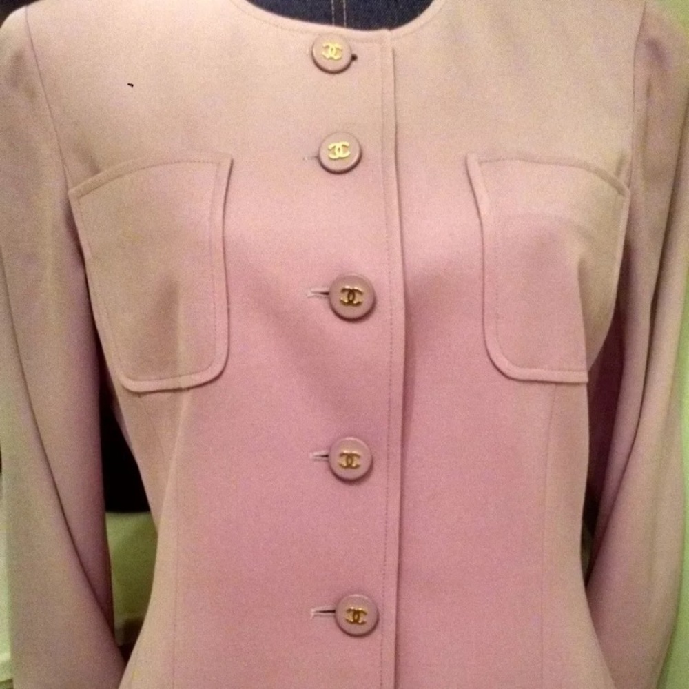 Lilac Vintage Chanel Jacket