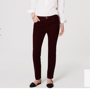 Ann Taylor LOFT Modern Skinny Corduroy Pants