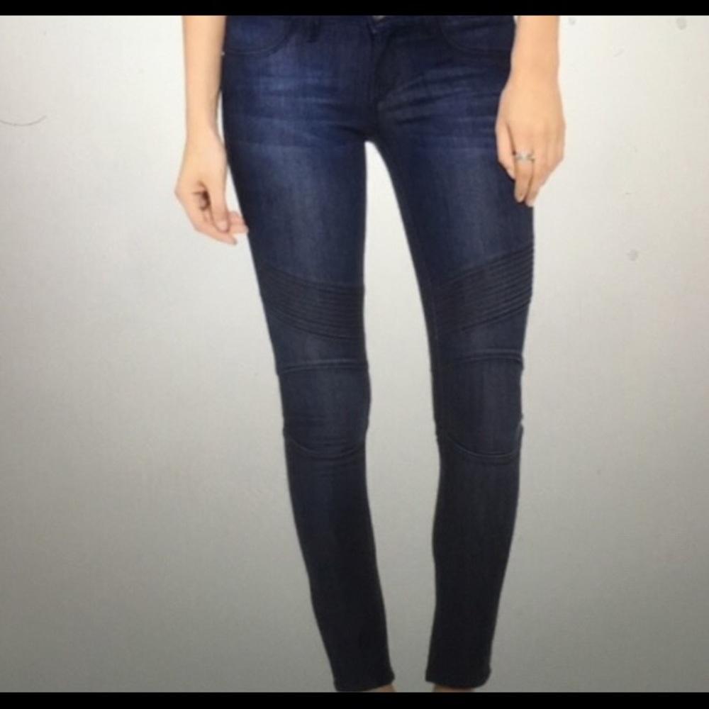DL1961 Hazel Seamed Moto Skinny Jean