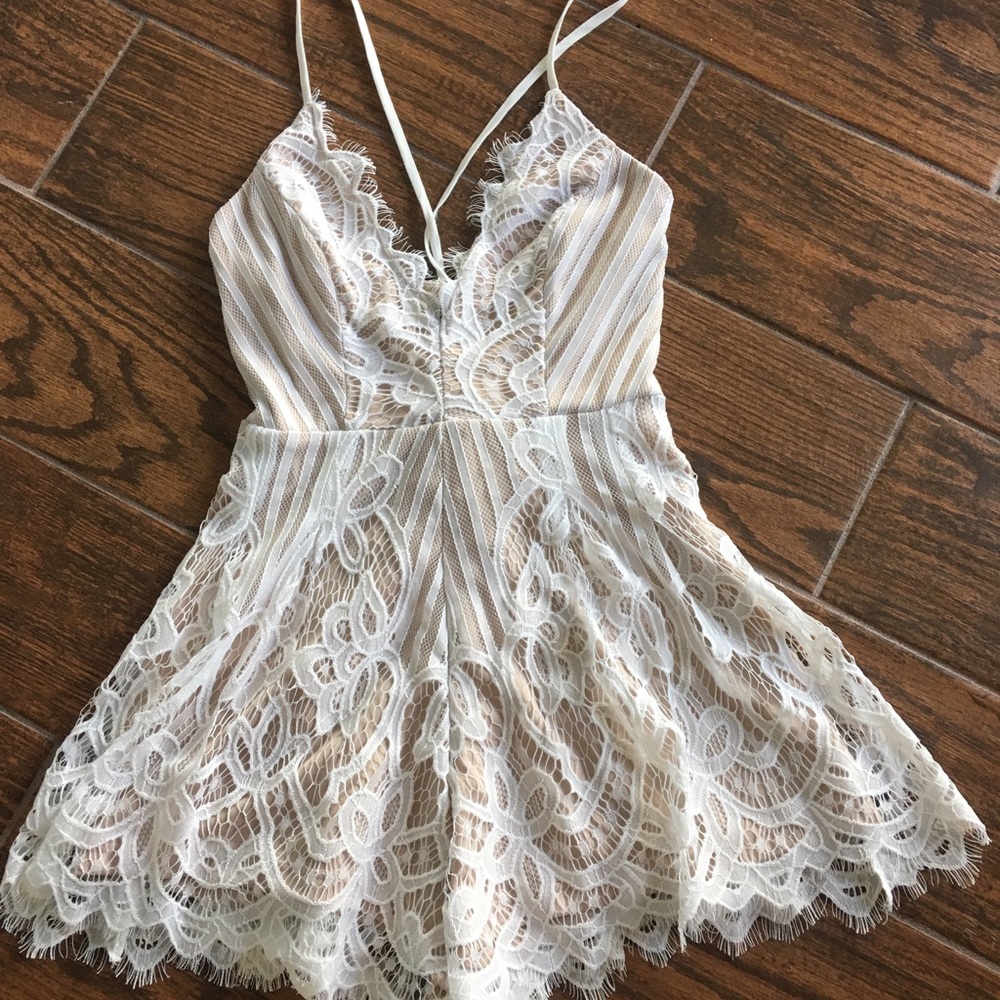 Lace romper